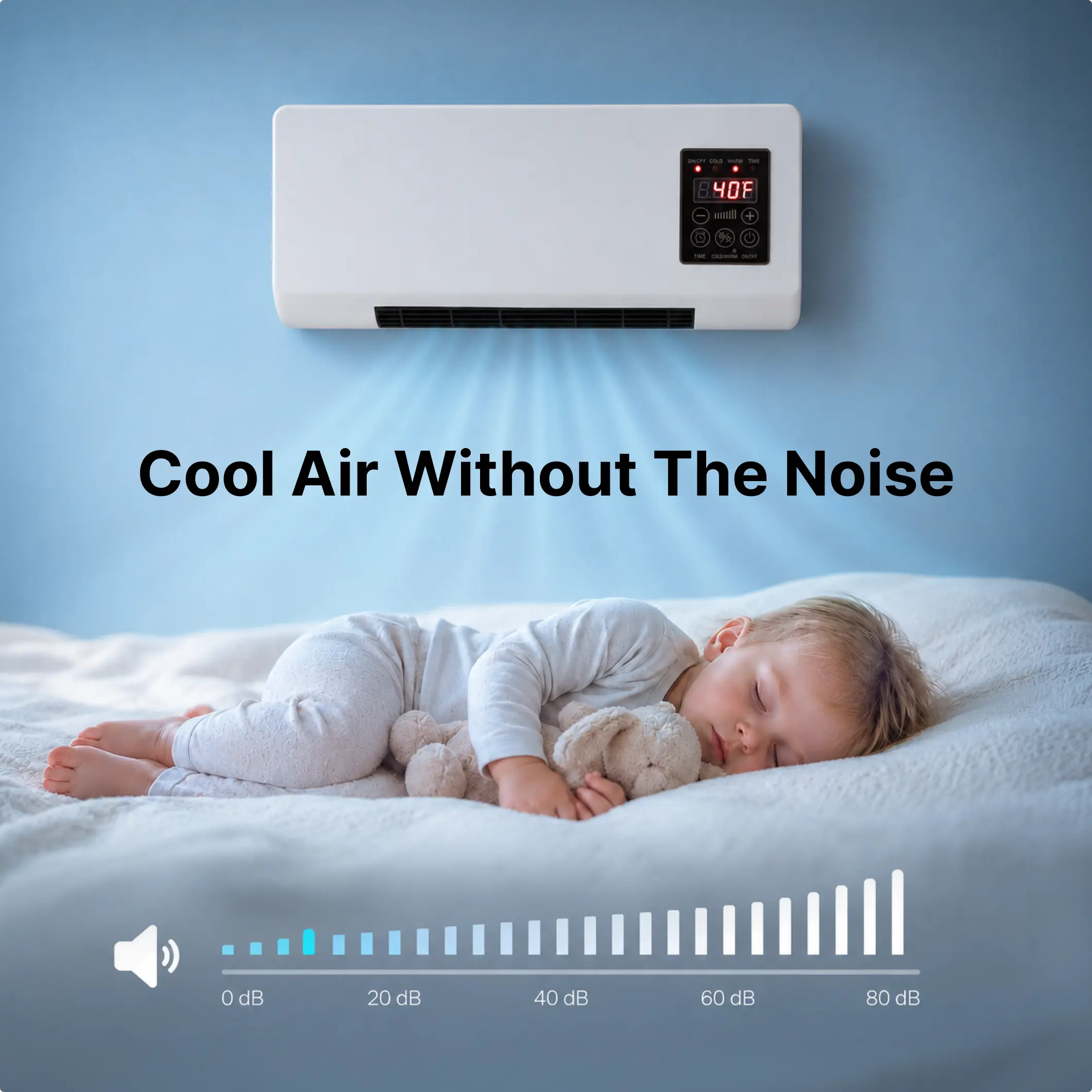 Cool Cove Portable AC: Dual Cooling & Heating – No Installation - Image 4